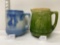 PAIR OF DUTCH SCENCE PITCHERS-NO SHIPPING