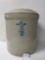 4 GAL WHITE HALL CROCK WITH LID-NO SHIPPING