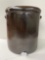 6 GAL BROWN CROCK-NO SHIPPING