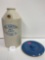 WESTERN POTTERY CO. FOOT WARMER AND UHL LID-NO SHIPPING