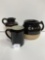3 PIECES-SMALL PITCHER, BEAN POT & MUG-NO SHIPPING