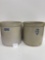 ONE GAL WHITE HALL CROCK AND ONE GAL RUCKELS CROCK-NO SHIPPING