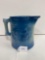 BLUE AND WHITE DUTCH PITCHER-NO SHIPPING