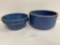 PAIR OF WESTERN STONEWARE BOWLS-NO SHIPPING