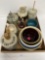 12 MISC. STONEWARE PIECES-NO SHIPPING