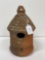 REDWARE BIRDHOUSE-NO SHIPPING