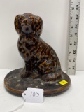 MACOMB STONEWARE DOG-NO SHIPPING