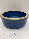 WHITE HALL SAW TOOTH LOW CROCK-NO SHIPPING
