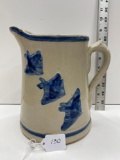 WHITE HALL BLUE BIRD PITCHER-NO SHIPPING