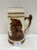 BROWN AND WHITE SLEEPY EYE PITCHER-NO SHIPPING