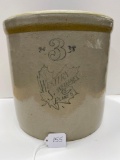 3 GAL WESTERN STONEWARE PLANT 5 CROCK-NO SHIPPING
