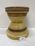 PAIR OF STONEWARE BOWLS-NO SHIPPING
