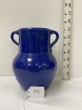 BLUE VASE MARKED WACO ON BOTTOM-NO SHIPPING