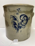 5 GAL SALT GLAZED CROCK-NO SHIPPING