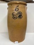 6 GAL IOWA SALT GLAZED CHURN-NO SHIPPING