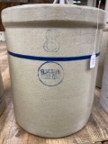 8 GAL BLUE BAND STONEWARE CROCK-NO SHIPPING