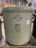 8 GAL WHITE HALL CROCK-NO SHIPPING