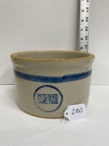 5 LB BLUE BAND BUTTER CROCK-NO SHIPPING