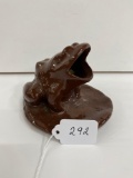 DICKEY CLAY FROG ASHTRAY-NO SHIPPING