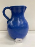 WHITE HALL BULBOUS PITCHER-BOTTOM MARKED RUCKELS-NO SHIPPING