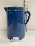 WHITE HALL SAW TOOTH PITCHER 8 INCHES TALL-NO SHIPPING