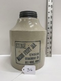 1/2 GAL RED WING STONE MASON FRUIT JAR-NO SHIPPING