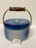BLUE AND WHITE BUTTER-NO SHIPPING
