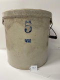 5 GAL RUCKELS CROCK-NO SHIPPING