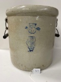 5 GAL WHITE HALL CROCK-NO SHIPPING