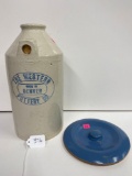 WESTERN POTTERY CO. FOOT WARMER AND UHL LID-NO SHIPPING