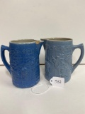 PAIR OF WHITE HALL SMALL PITCHERS-NO SHIPPING