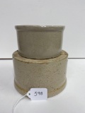 PAIR OF BUTTER CROCKS-NO SHIPPING