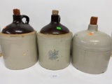 3-ONE GALLON JUGS-ONE MARKED WESTERN-NO SHIPPING
