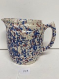 MORTON SPONGED BARREL PITCHER-NO SHIPPING