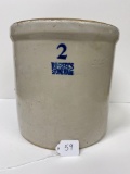 2 GAL RUCKELS CROCK-NO SHIPPING