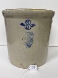 3 GAL WHITE HALL CROCK-NO SHIPPING