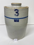 3 GAL BLUE BAND CHURN WITH LID-NO SHIPPING