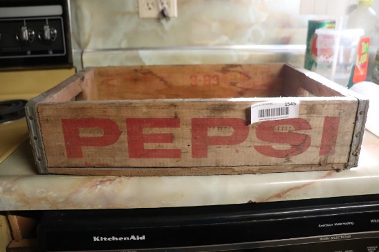 Quincy IL Wooden Pepsi Crate