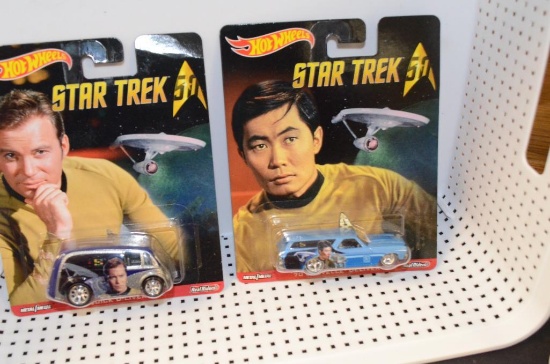 (2) Star Trek Hot Wheels