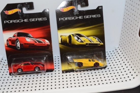 (2) Porsche Series Hot Wheels