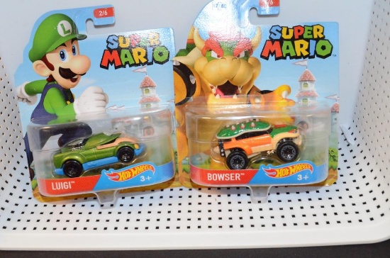 (2) Super Mario Hot Wheels