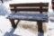 (2) Homemade wooden benches