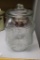 Planters glass jar with lid