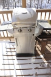 Charbroil gas grill with tank