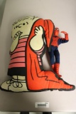 Spiderman doll & pillow