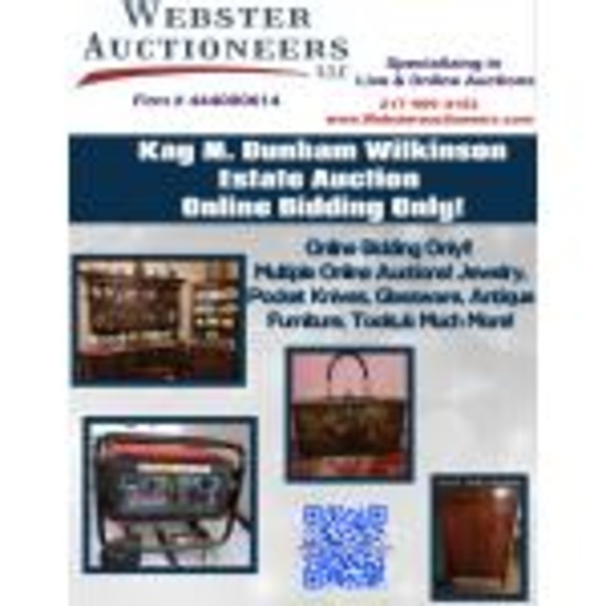 Kay M. Dunham Wilkinson Estate Auction #6
