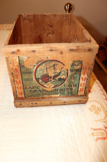 Old Wooden Adverting Box