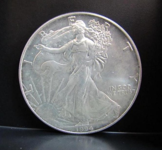 1994 SILVER EAGLE 1 OZ. FINE SILVER