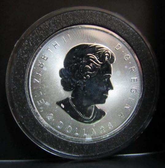 2017 CANADA ELIZABETH II 3/4 OZ. FINE SILVER
