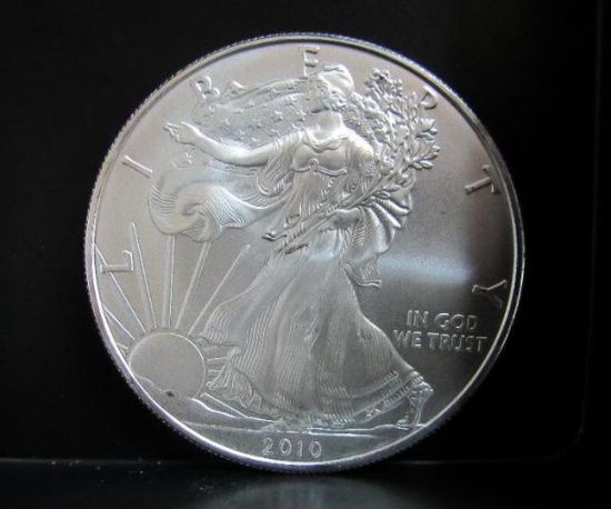 2010 SILVER EAGLE 1 OZ. FINE SILVER
